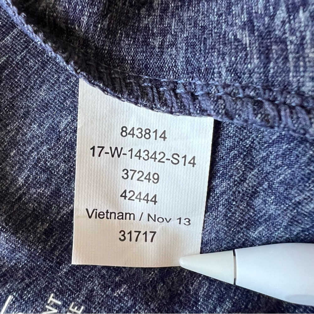 Women's REI Northway Sleeveless‎ V-neck Dress Travel Touring Blue Size XL - Picture 6 of 6